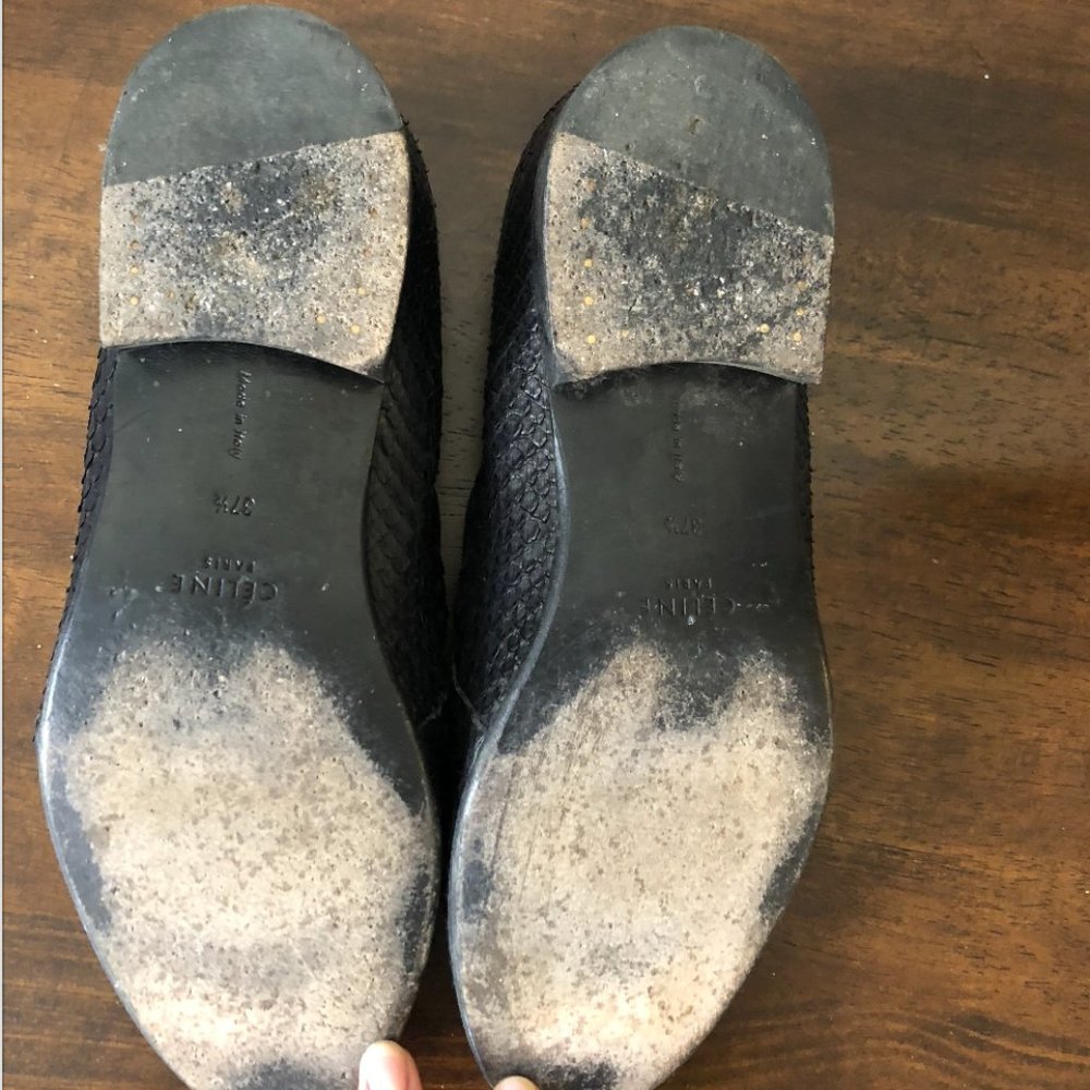 Celine-Python Round-Toe Loafers 37.5 - image 8